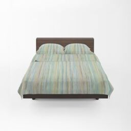 Guzzini Classic – Percale Cotton Bed Set with Double Bed Sheets 180 x 280 cm + 1 Fitted Sheet with Fitted Sheet 125 x 200 cm Mattress 30 cm + 2 Pillow Cases for Bed 50 x 80 cm