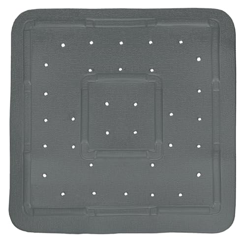 Kleine Wolke Shower Mat PVC Slate 55 x 55 cm