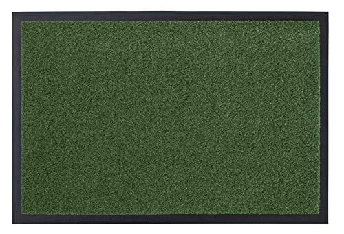 HANSE Home Garden Brush Door Mat 60 x 90 cm Artificial Grass Look Green