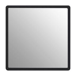 Premier Housewares Wall Mirror Bathroom/Bedroom/Hallway Wall Mounted Mirrors With Glass Frame Round Black and Gold/Contemporary Design 6 x 34 x 34