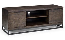 "Julian Bowen Brooklyn TV Unit for up to 55"" TVs, Dark Oak - H50 x W135cm"