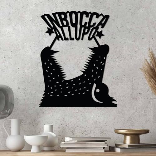 Stylish Black Decorative Metal Wall Accessory, 46 x 56 cm, 100% Metal, 1.5 mm Thickness, Perfect for Modern Home Decor & Art Display