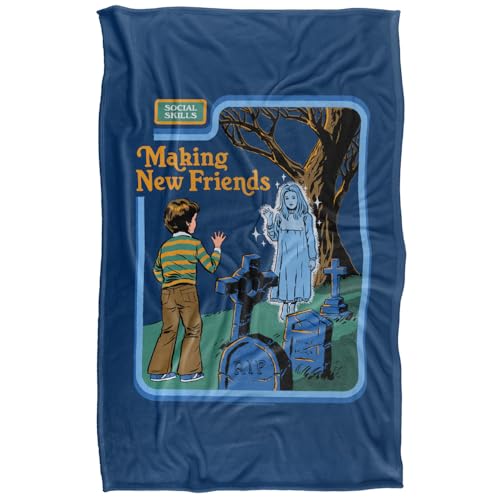 Steven Rhodes Making New Friends Silky Touch Super Soft Throw Blanket 91 X 147 Cm