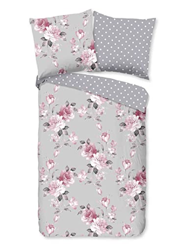 Single Duvet Cover 155 x 220 cm No. 30322 Grey