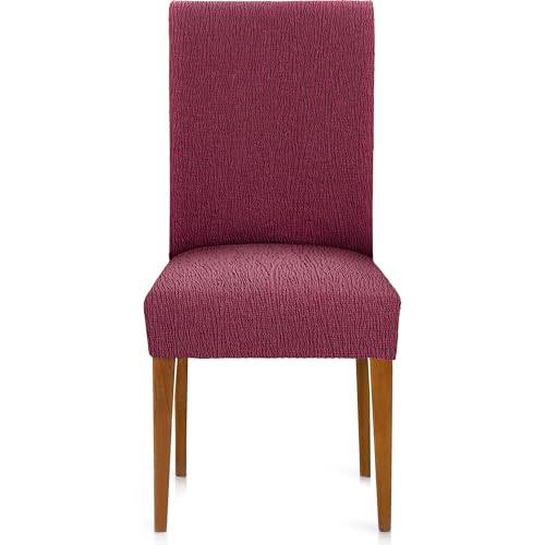 ECOMMERC3 2 Universal and Versatile Chair Covers ??? Bordeaux Chair Cover Protector Easy to Install for Back, Seat and Arms