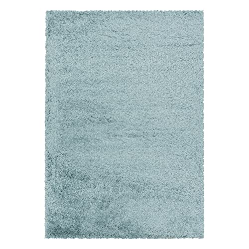 Giantore High Pile Rug Long Pile Rug Plain Cuddly Living Room