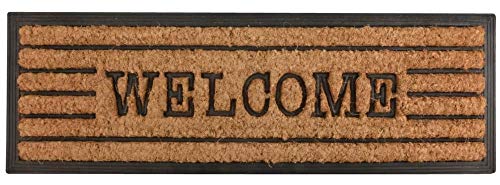 Esschert Design Door Mat, Rubber, Brown, 75 x 25 x 2.4 cm, RB176