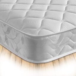 Starlight Beds Cool Touch Double Memory Foam Mattress. Coil Sprung, Memory Foam Layer, 18cm Deep, Soft Firmness, White. Double Mattress - 4ft6 x 6ft3 (135cm x 190cm)