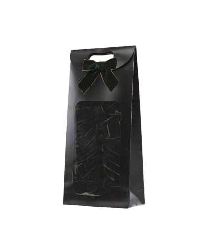 Large Sage Green Velvet Double Christmas Tree Bows, Green Bow Decorations Set of 20