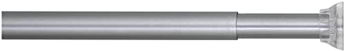 Sealskin Shower Curtain Tension Rod, extensible, Metal, Matt Aluminium, 2 X 2 X 115 cm