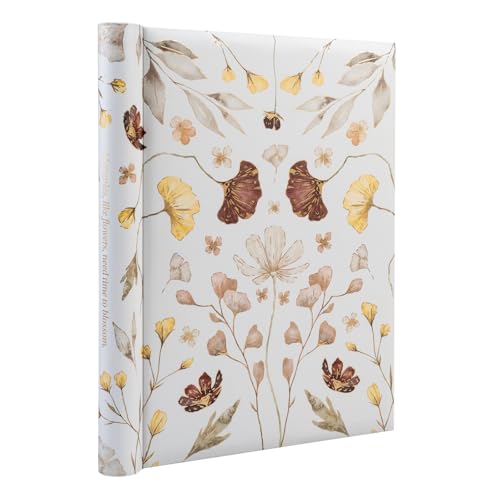 Kokonote Photo Album Self Adhesive - Jour Florale - 9x12 in - 24x32 cm - 15 Double Sided Pages, Polaroid Photo Album, Scrapbook, Memory Book - Travel Gift Ideas, Family Gifts for Women & for Men