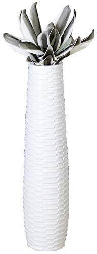 Casablanca Catania Vase Height 100 x Depth 25 cm White