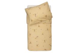 Jollein Cot Bedding - Kangaroots - 100x140cm - 100% Cotton - OEKO-TEX Certified - Baby Bedding with Pillowcase - Children’s Duvet Cover Set - Bedding Set