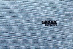 SIEGER Stackable Chair Cushion with High Backrest Approx. 107 x 49 x 4 cm Design 4960 Light Blue