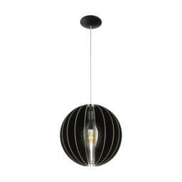 EGLO Pendant Lamp Fabessa, Dining Table pendant light, Steel in Black