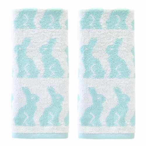 SKL Home Easter Bunny Hand Towel Set, 2 Count