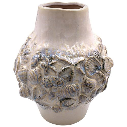 Lesser & Pavey Sealife Vase Small For Living Room & Home Decor - Stylish Vases For Fresh & Artificial Flowers - Modern Vases Centerpiece For Office, Hallway & Table- Decorative Gift For Women & Men