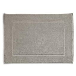 kela Ladessa 23486 Bath Mat 60 cm x 100 cm 100% Cotton Silver Grey Washable at 60 °C Suitable for Underfloor Heating