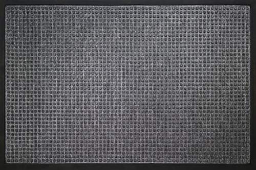 ID Mat 80120 02 Impact Carre Doormat Polypropylene Fibre/Rubber Grey 120 x 80 x 1 cm