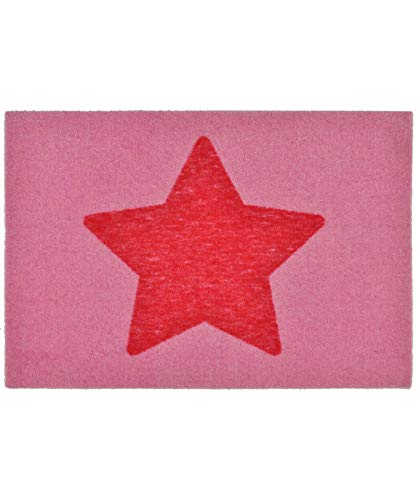 Zala Living Dirt Trapper Door Decorative mat, Polyamide, Pink, 50 x 70 x 0,7 cm