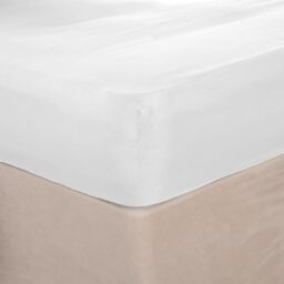 Brentfords Plain Dye Fitted Bed Sheet Non Iron Super Soft Easy Care Microfiber