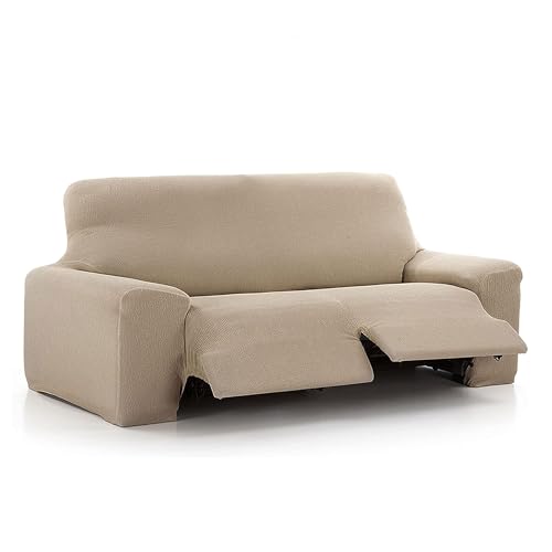 MAXIFUNDAS FUNDAS DE SOFA & CHAISE LONGUE Vega Sofa Cover Relax 3 Seater 2 Feet Linen