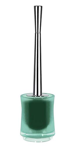 Spirella Sydney Collection Toilet Brush, Acrylic, Green, 38.0 x 10.0 x 10.0 cm