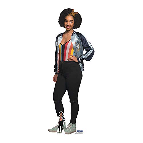 DOCTOR WHO Bill Life Size Cardboard Cut Out Comes with Free Table Top Cut Out, Multi-Colour