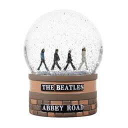 Half Moon Bay - The Beatles - Abbey Road - Glass & Ceramic Snow Globe - Official Merchandise - Home Office & Literary Refuge Upgrade - Father’s Day 2026 Gift for Dad