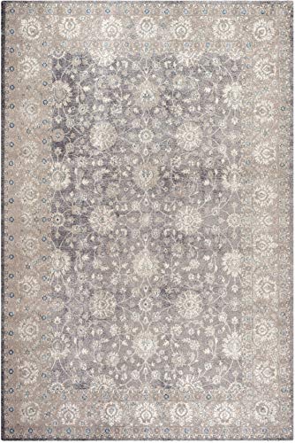 Safavieh Thea Woven Area Rug, Synthetic, Light Grey/Beige, 91 x 152 x 0.63500000000000001 cm