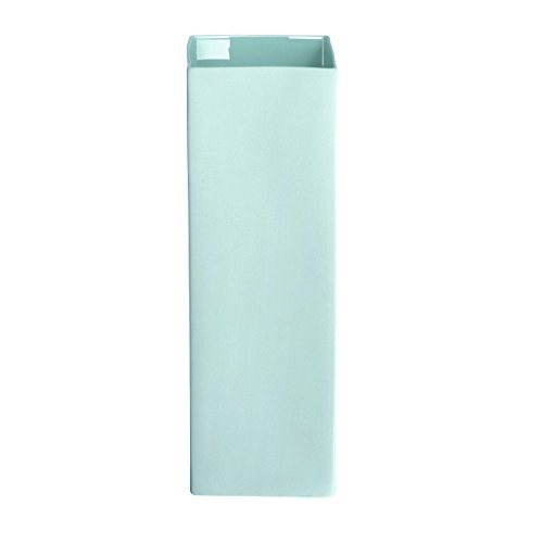 ASA 46020108 9.0 x 9.0 x 27.0 cm Aqua Ceramic Flower Vase