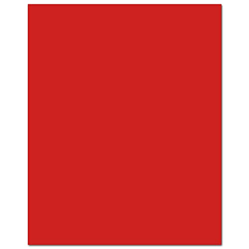 10 x A3 240gsm Colored Card Stock Pack of 10 Sheets (Xmas Red)