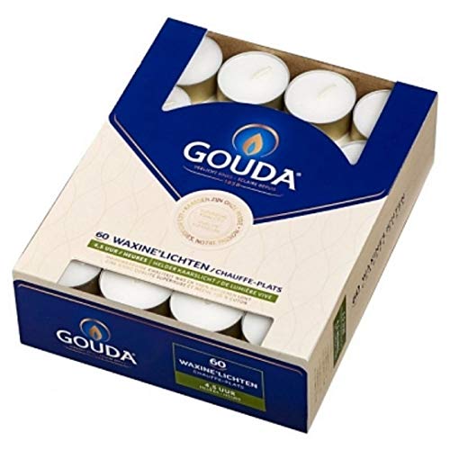 Gouda waxinelicht 4.5 uur Box 60 wit