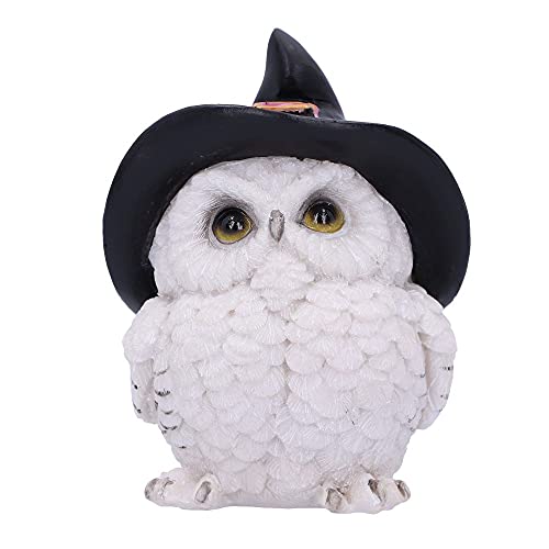 Nemesis Now Snowy Spells Owl Figurine 9cm, White U5742U1