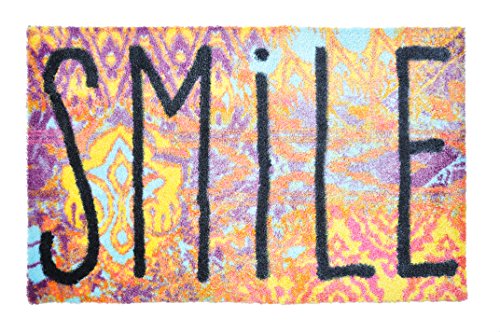 Golze Premium Floor mat, Microfibre, Multicoloured, 40 x 60 cm