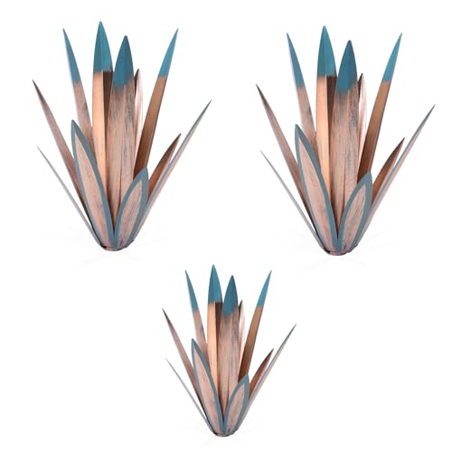 Homight Metal Country Tequila Sculpture - DIY Tequila Plant Garden Ornament - Patio & Lawn Stake Decoration Gift - Large & Small Sizes