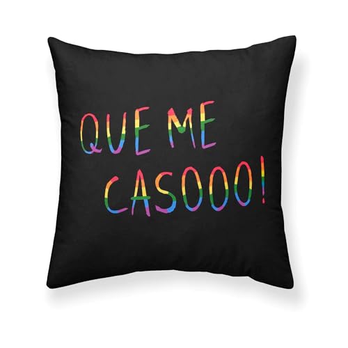 BELUM - Cushion Cover Size: 50 x 50 cm Fabric: 100% Organic Cotton Model: Pride 25 - Cushion Cover LGTBIQ+