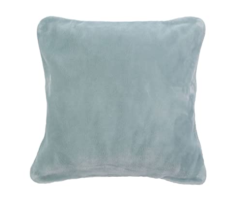 Gözze - Premium Cashmere Feel Cushion Covers, Set of 2, 500 g/m², 50 x 50 cm - Aqua