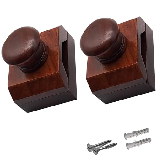 Wise Linkers Set of 2 Wooden Hanging Clips for Quilts, Rugs and Upholstery