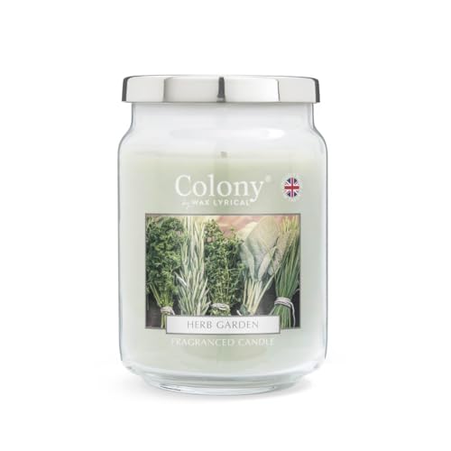 Colony Herb Garden Large Candle 100hr, Green