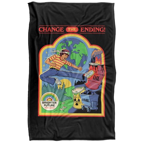 Steven Rhodes Change The Ending Silky Touch Super Soft Throw Blanket 91 X 147 Cm