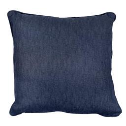 Fusion - Navy Blue Cushion (43 x 43cm) - 100% Cotton - Filling Included - Dark Blue Cushions with Covers Included/Cushion Inserts - Matching Curtains Available - Sorbonne Collection
