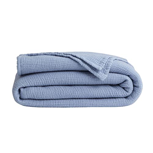 ESSIX Plain Cotton Gauze Blanket 130 x 170 cm