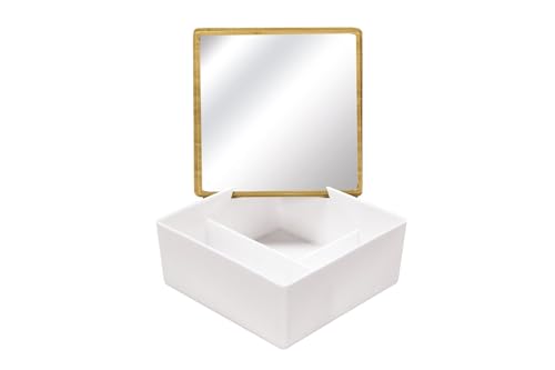 Kleine Wolke Textilgesellschaft Timber Cosmetic Box White S