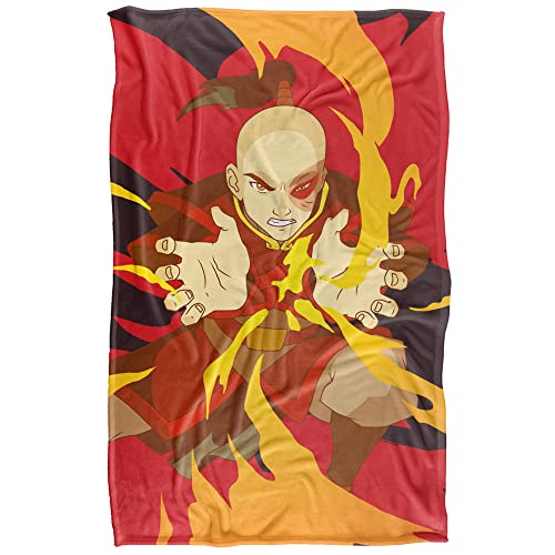 Avatar The Last Airbender Avatar Zuko Silky Touch Super Soft Throw Blanket 91 x 147 Cm