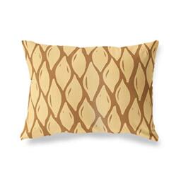 BonaMaison Decorative Cushion Cover, Brown Tones Throw Pillow Covers, Home Decorative Pillowcases for Livingroom, Sofa, Bedroom, Size: 45X60 Cm - Designed and Manufactured in Turkey