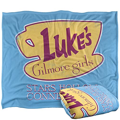 Gilmore Girls Lukes Cafe Sign Silky Touch Super Soft Throw Blanket 152 x 127 cm