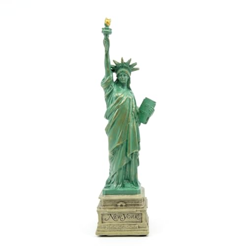 "Great Places To You Statue of Liberty Replica - 6"" Short Base & Copper Tint, Statue of Liberty Souvenirs, New York Souvenirs"