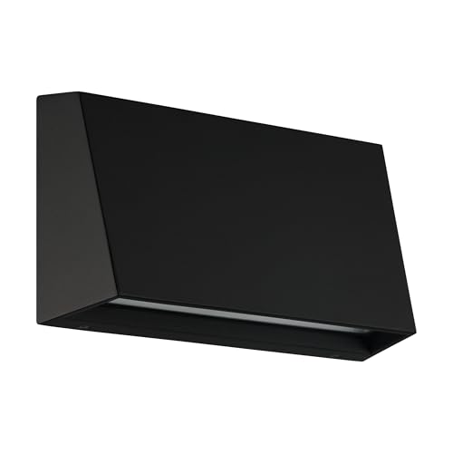 Eglo LED Outdoor wall Light Fixture Spongano, External Porch Lighting