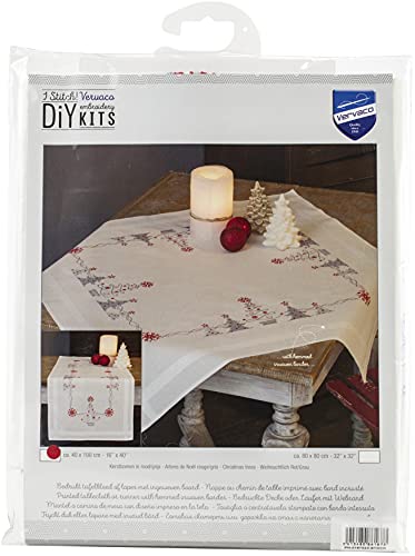 Vervaco Cross Stitch Kit: Table Runner: Christmas Trees